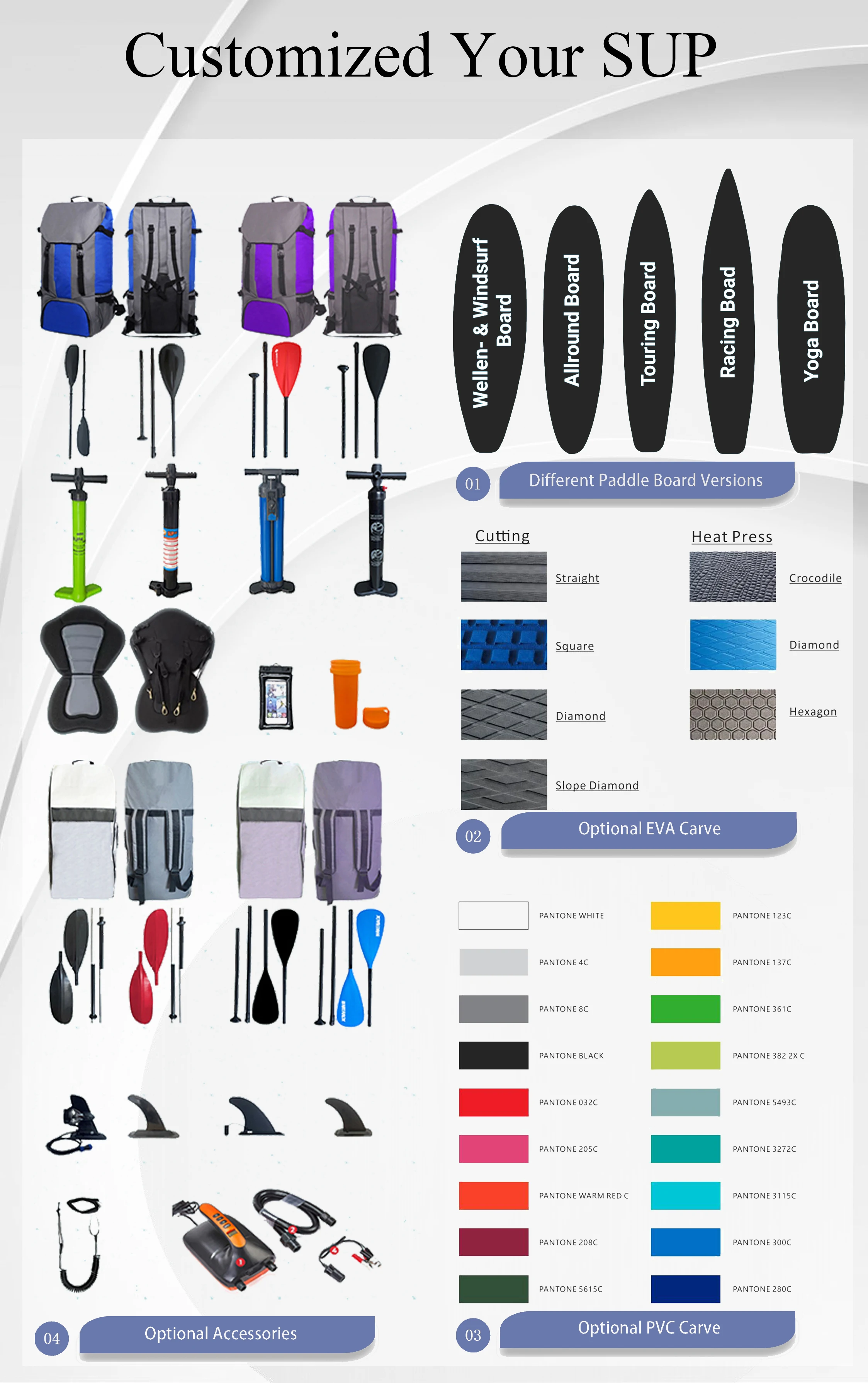 Hot Selling Portable 2 Person Surf Sup Surfboard Cheap Board Paddle ...