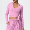 rose pink long sleeves