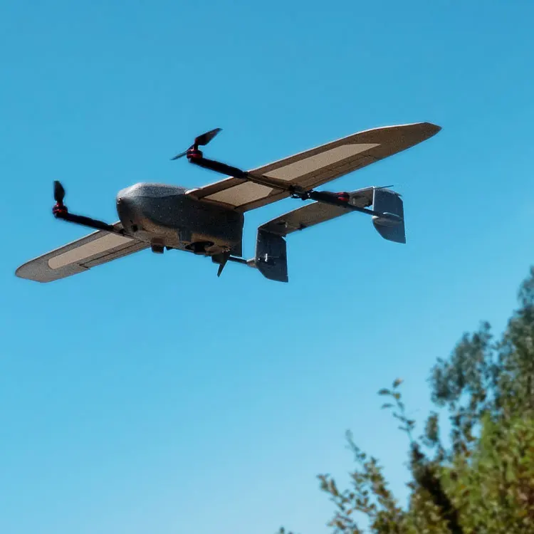 Foxtech Loong 170 Structure Commercial Inspection Patrol Aerial Land Survey Mapping VTOL Fixed Wing  UAV