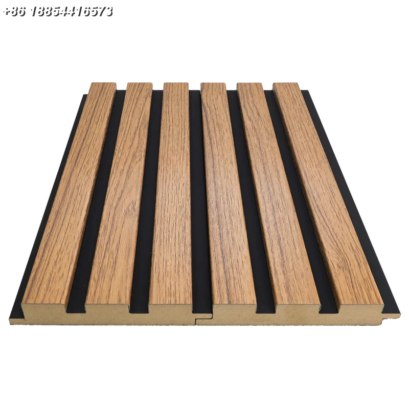 MDF Wall Cladding Panel Manufacturer Fluted PVC Slat Interior wall paneling interior decorative wall panels mdf wood trims