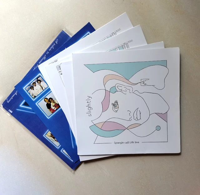Custom Design Flat or Gate Fold Paper Cardboard Sleeve CD DVD Vinyl Record Packaging