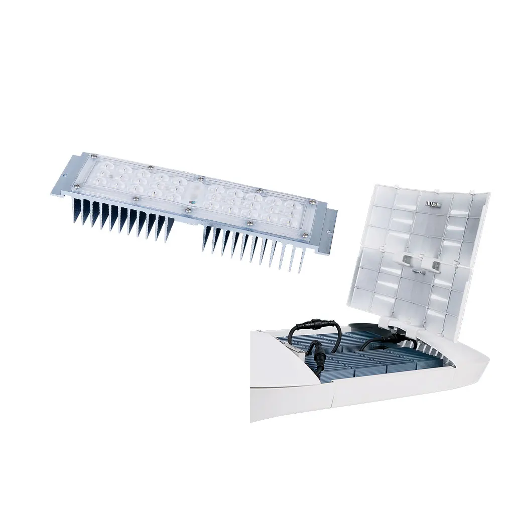 Rectangular led street light module 30w 40w 50w modulo 50w led 3030 driver on board