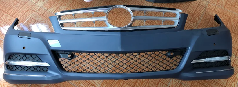 BUMPER LOWER CHROME FITS MERCEDES W204 C CLASS A204 885 3721  A204 885 3821