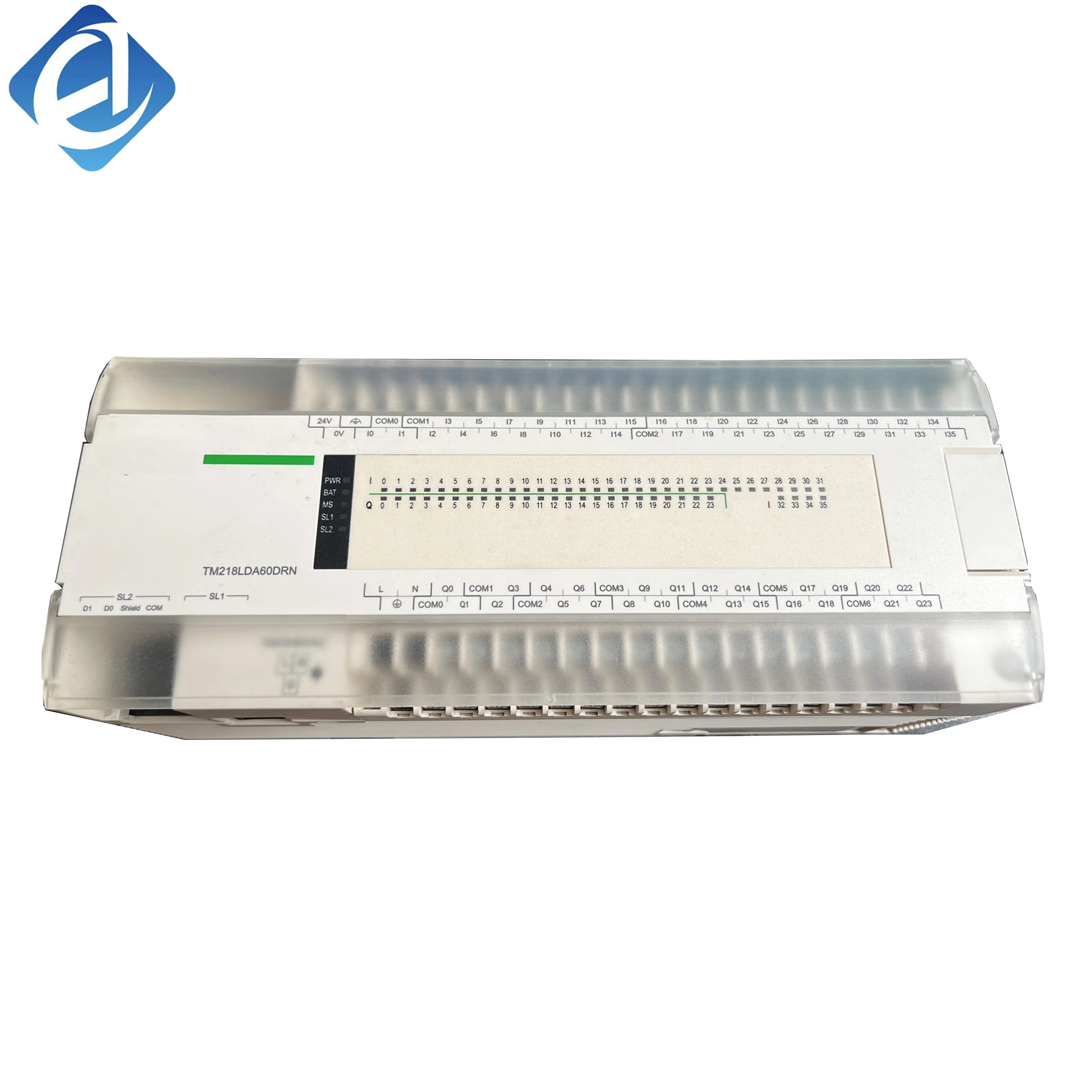 New Original TM218LDA60DRN Modicon TM218 PLC. 60 I/O relay points, stable logic control, abundant communication functions, high anti-interference ability, compact structure, suitable for mechanical equipment, small production lines