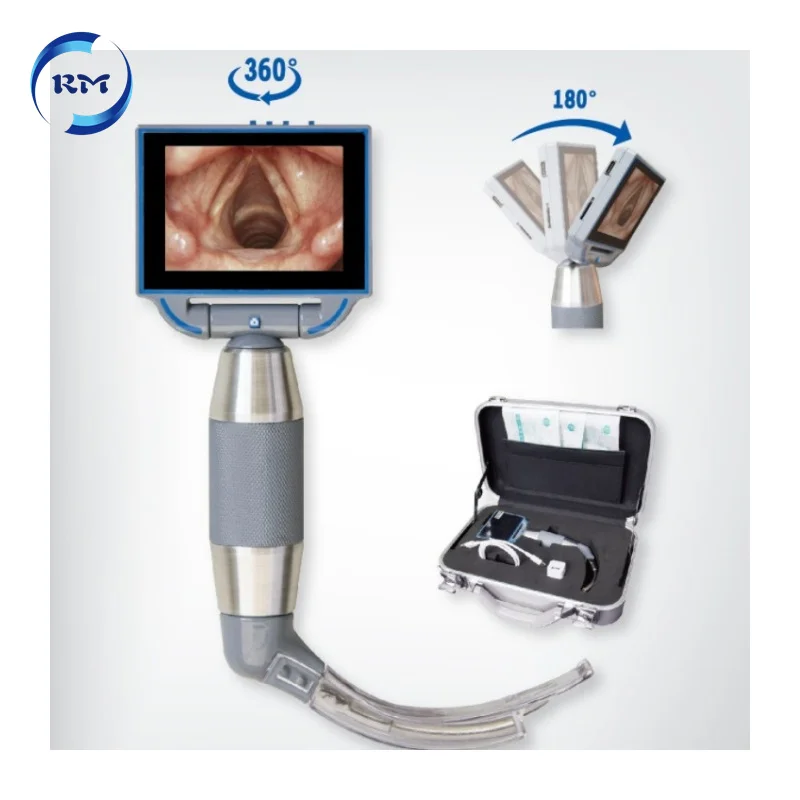 Visual Portable Video Laryngoscope for Veterinary Use Hospital Medical Video Laryngoscope  Camera  Endoscope