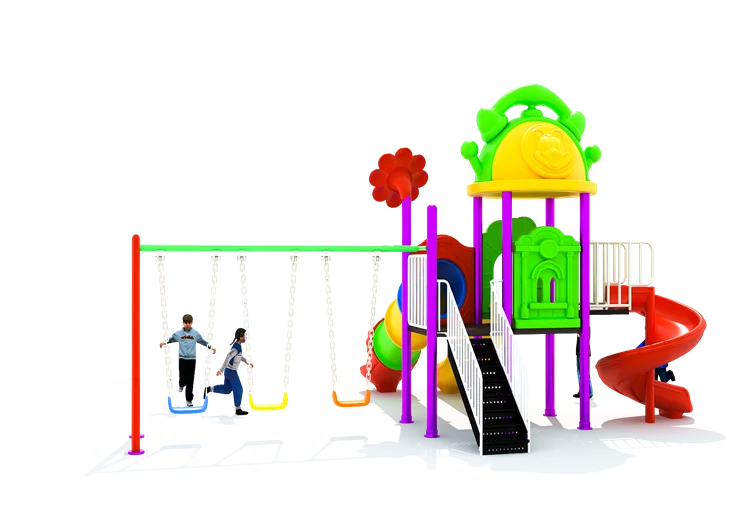High Quality Plastic Slide Outdoor Playground Outdoor Kids Playhouse