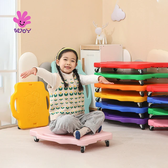 Educational Toys Sensory Toy Engaging Stimuli  Balance Training Relax Sensory Integration Training Children'S Plastic Scooter