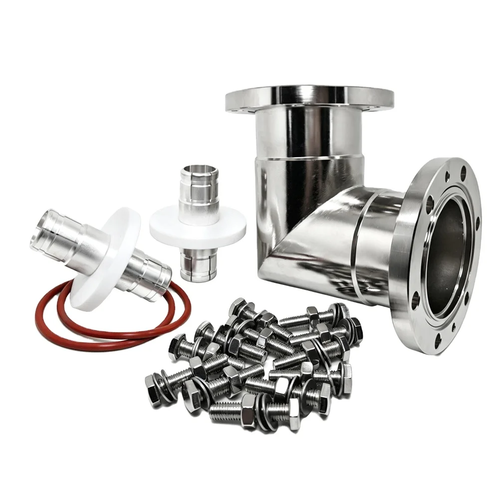 Bộ chuyển đổi góc vuông cho bộ nối RF: Mặt bích EIA 3-1/8 inch sang mặt bích EIA 3-1/8 inch, bộ nối chuyển tiếp đồng trục