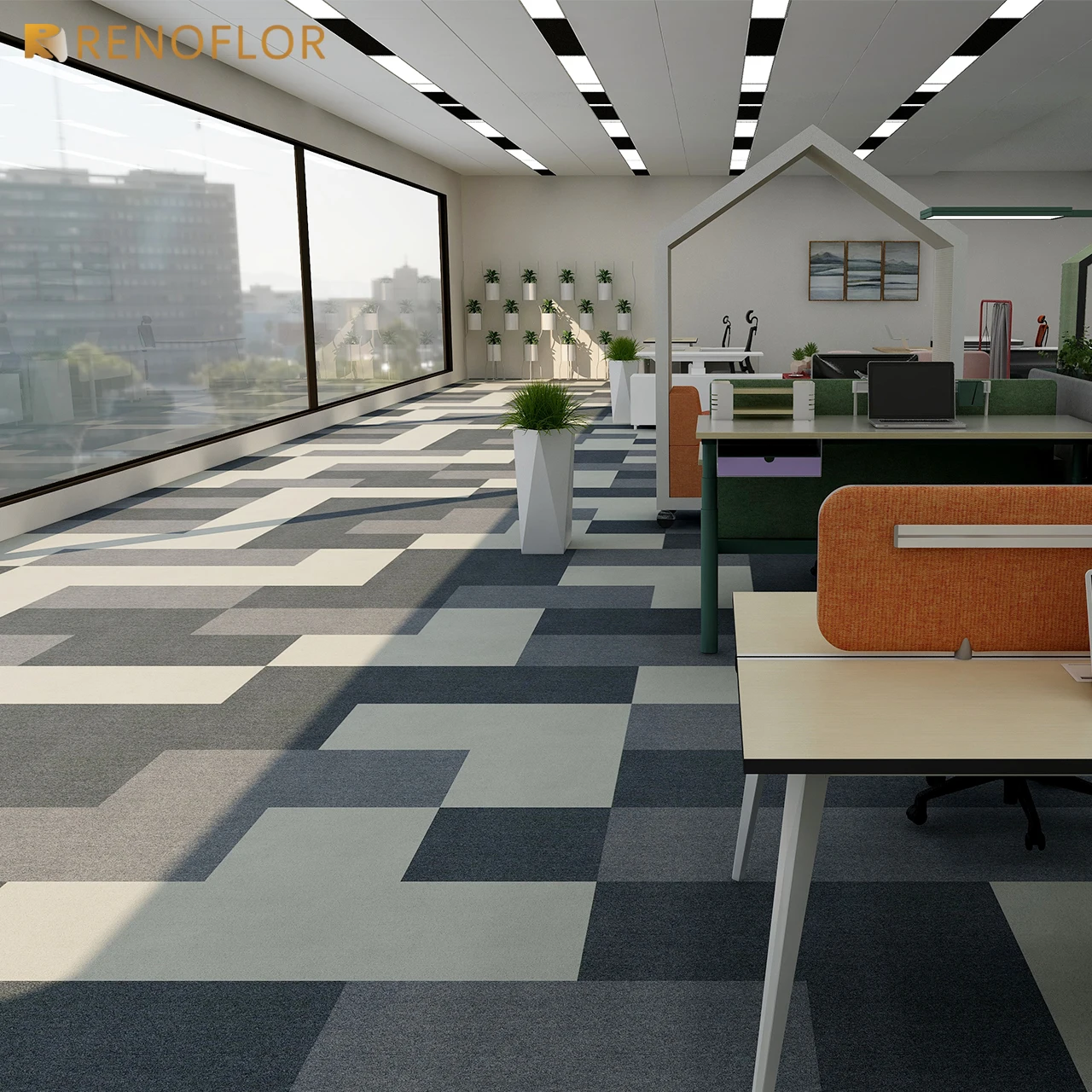 Commercial Modular 50x50 Office Meeting Room Conference Floor 100% ...