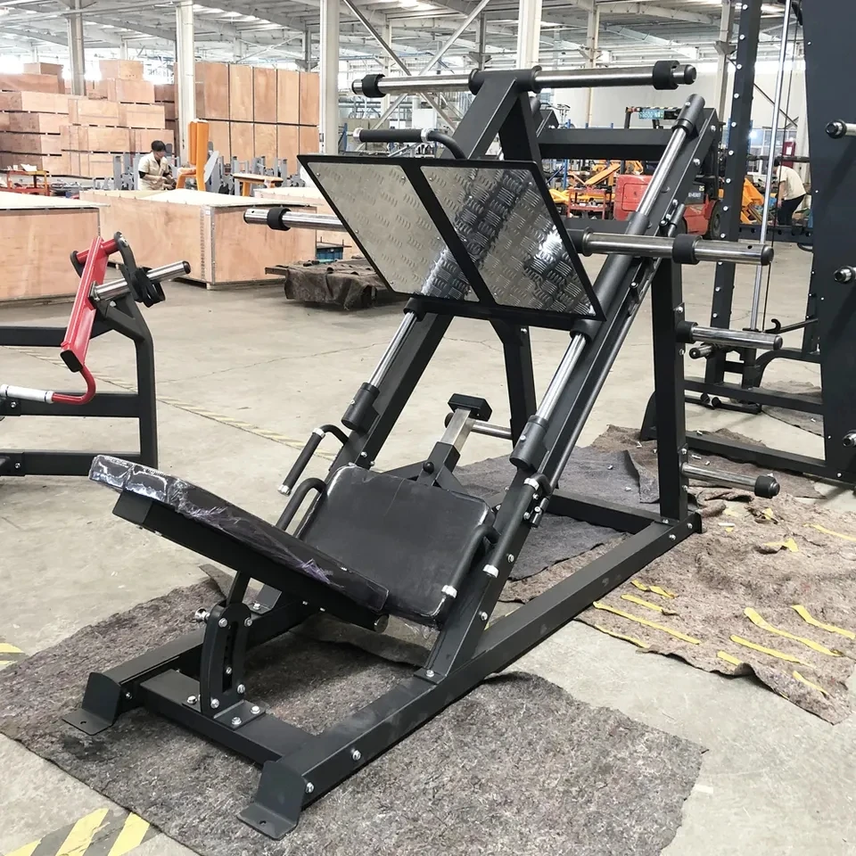 Professional Commercial Leg Trainer Plate Loaded 45 Degree Multi Gym Fitness Equipment Linear
