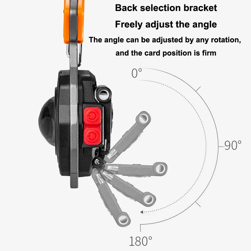 Mini Rechargeable Led Flashlight Keychain Lighter With Lantern