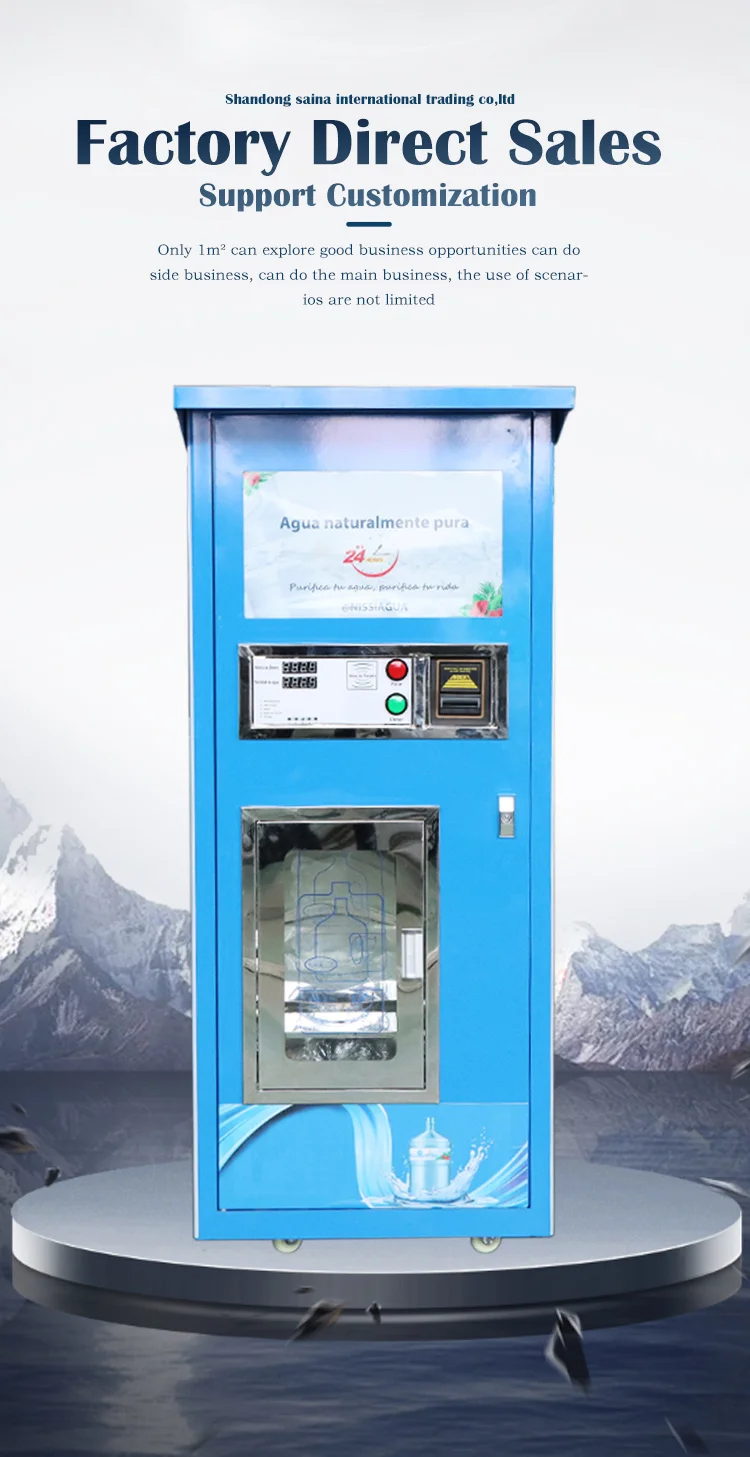 Low Price Advanced Ro Water Purifier Water Vending Machine Business For