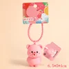 Butter Bear Hug Happy - Rosa Taglia piccola (con cinturino in nastro)