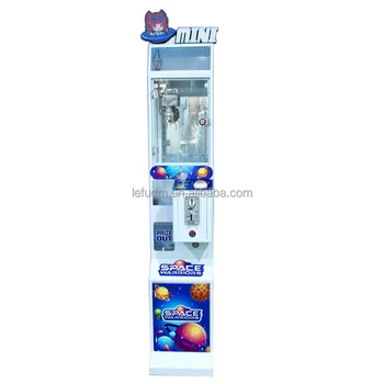 Coin Operated Toy Crane Toy Vending Machine Arcade Mini Doll Machine Claw Machine With Bill Acceptor