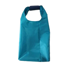 Custom logo polyester nylon Reusable Foldable Grocery Shopping tote Bag for women
