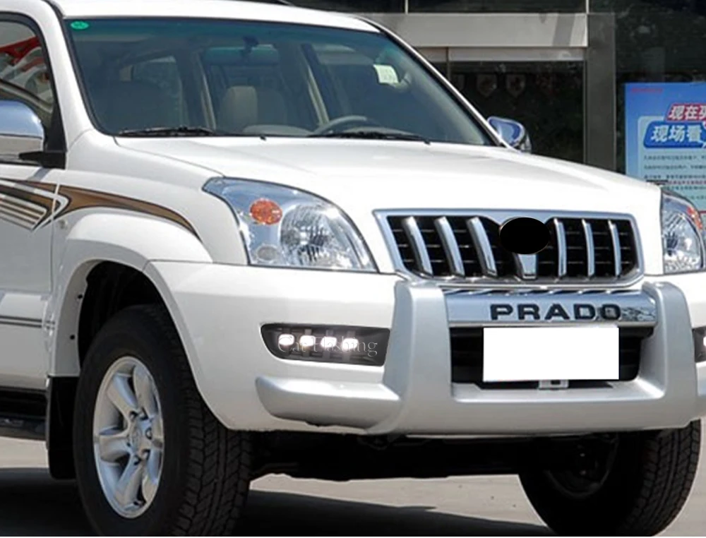 Cache Plaque Immatriculation Toyota Prado 120 LC120 - OEM 81696-60011 - Remplacement Direct
