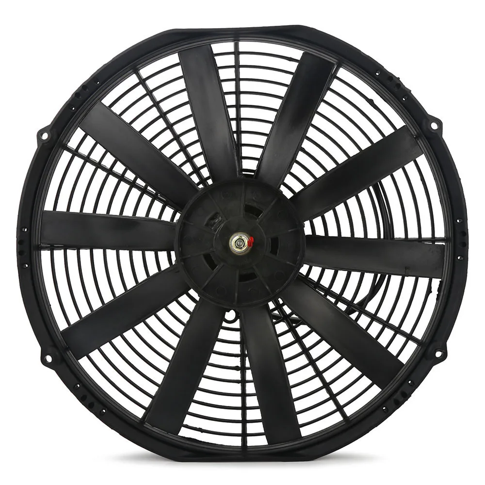 12v 14 Inch Slim Engine Fan Mounting Kit 2250 Cmf Reversible Electric