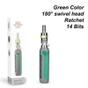 Green-Swivel Head-Ratchet
