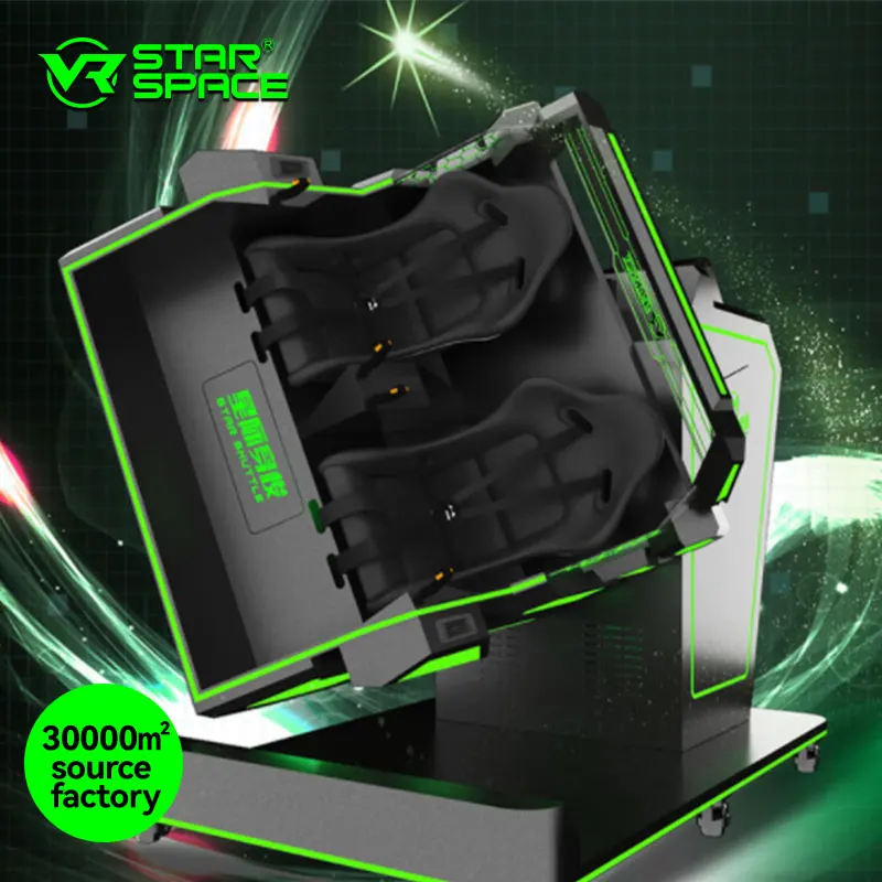 VR Wingsuit Simulator& Simulator Cockpit 9d Vr 2Seats 360 Degree Rotation Simulator Virtual Reality Equipment Star Space VR