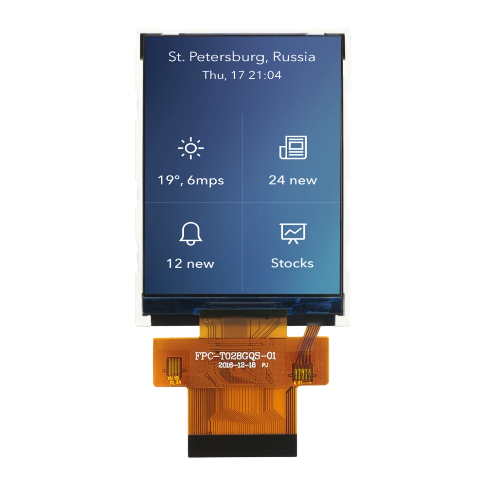 tft lcd capacitive touchscreen wide temperature in stock