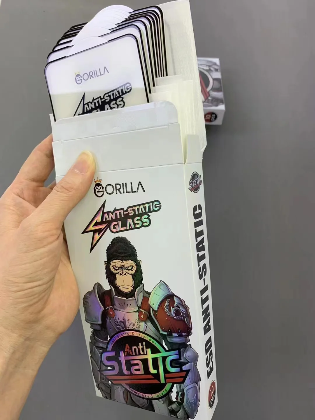 Mobile Phone Anti Static Tempered Type Guard Gorilla Glass Screen