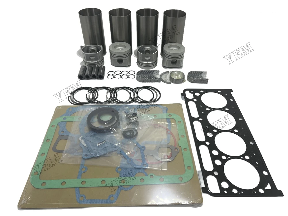 V2203 Cylinder Liner Kit With Piston Ring for Kubota Diesel Engine 2