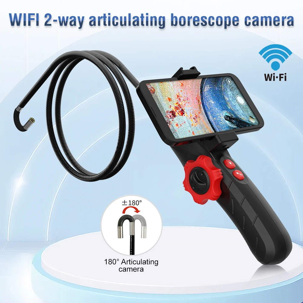 Factory Wifi 2-way Articulating Borescope Camera Wholesaler Car 2mp ...