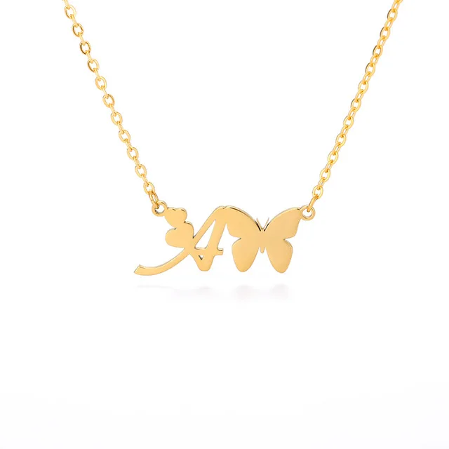 Buy Cute Letter Necklace,Initial 
