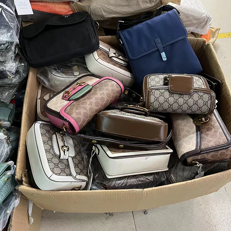 Liquidation Clearance Wholesale Stock Handbag Sets Factory Promotion