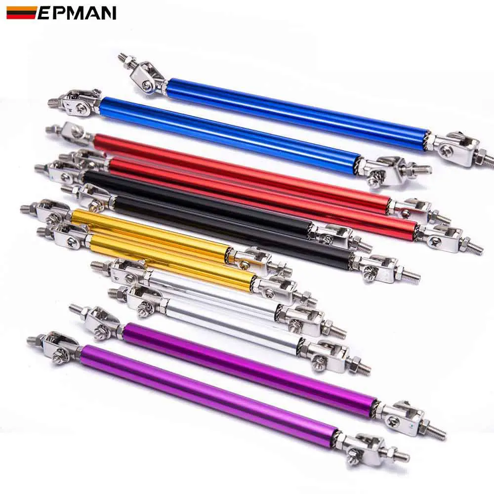 Front Diffuser Rods Epman 1 Pair Universal Adjustable 75mm 100mm 150mm 200mm Front Bumper ...