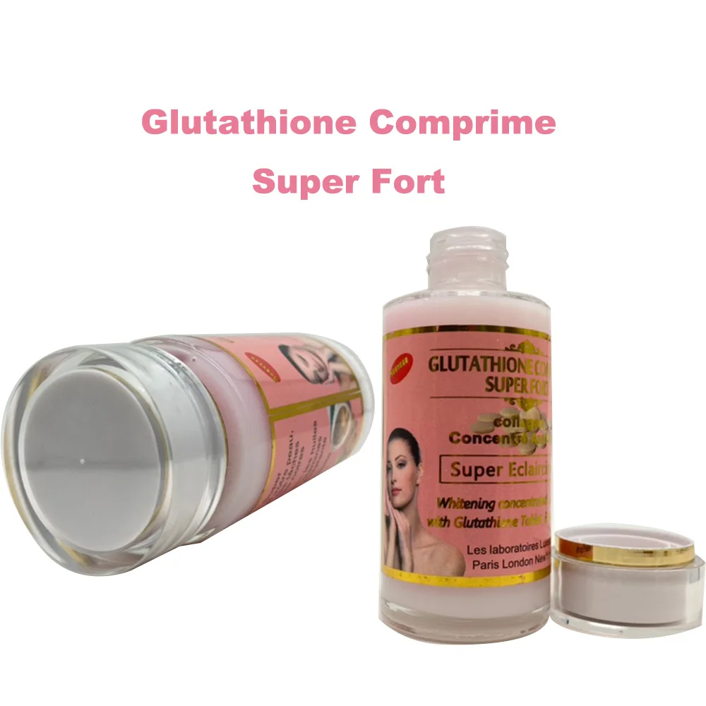 glutathion comprimés eclaircissant Comprimés de glutathion super fort, collagène naturel, anti-taches, super  éclaircissant, blanchissant avec sérum de glutathion