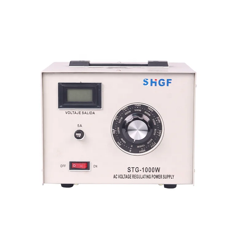 STG 2000Watt Single Phase AC Automatic Voltage Regulator Variac Transformer
