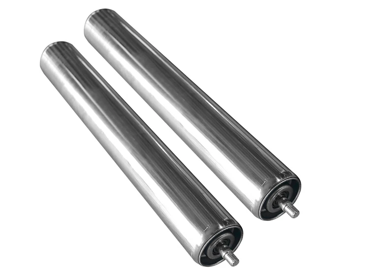 Hongrui High Quality Zinc Plated Carbon Steel Double Sprocket Conveyor Roller supplier