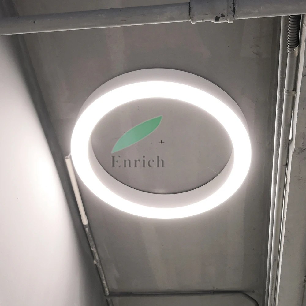 Customized Profile LED Pendant Light Circular Profile Led Ceiling Light for Office, Bank, Garage, Mall