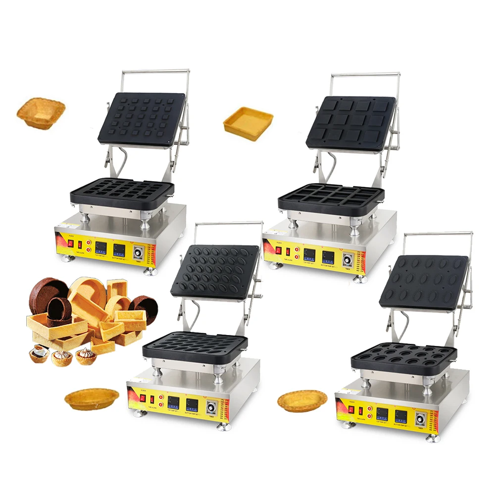 Commercial Snack Machinery Tartlet Shell Maker Egg Tart Pie Press Maker Baking Machines Tartlet Froming Machine