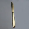 Couteau de table doré