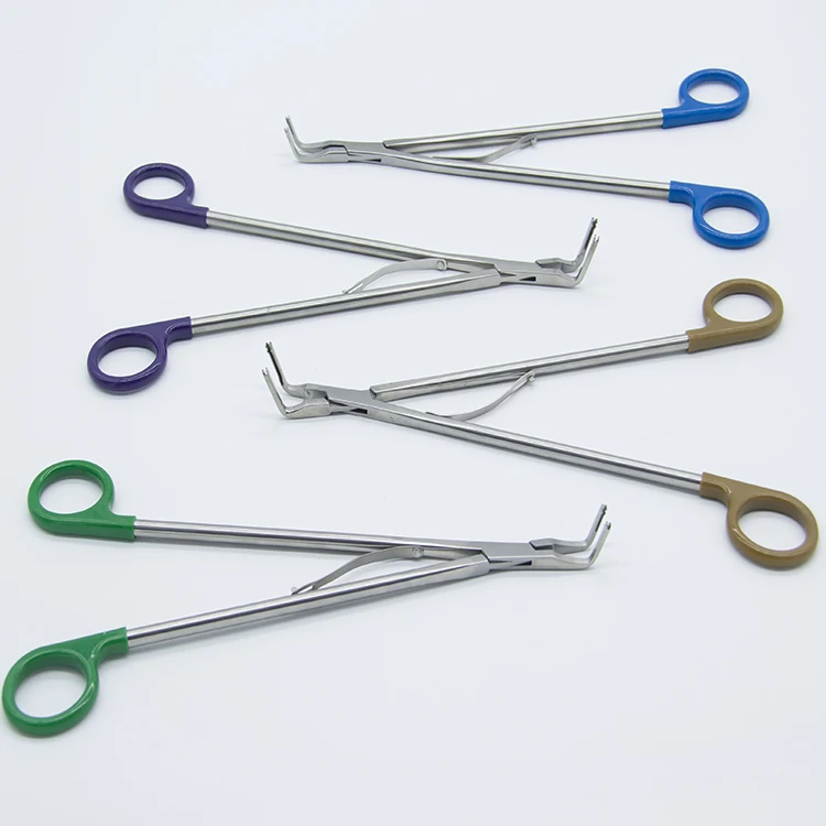Surgical Instruments Reusable Hemo Clip Applicator for Oepn Surgery