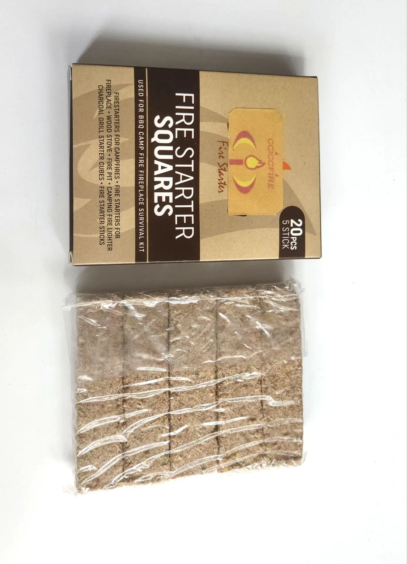 Beschleuniger Auen grill Holzkohle Znd zubehr Trocken druck Znd grill 5  / Box Brennholz Feuerholz Bambus KOHLE