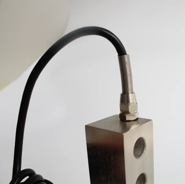 Shear Beam Load Cell Sensor Shielded Cable Weighing Sensor 2 Ton