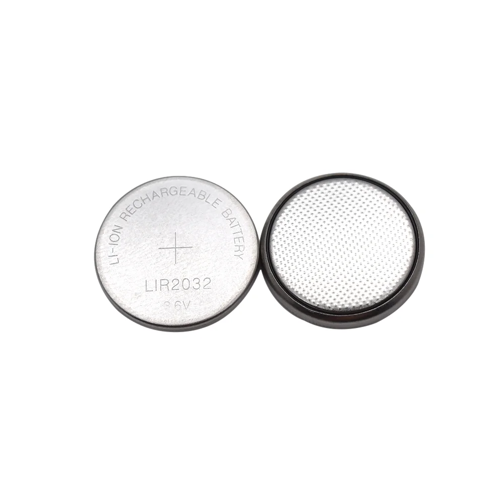 LIR2032 3.6V 60mAh GEBボタン電池【充電式・500サイクル】