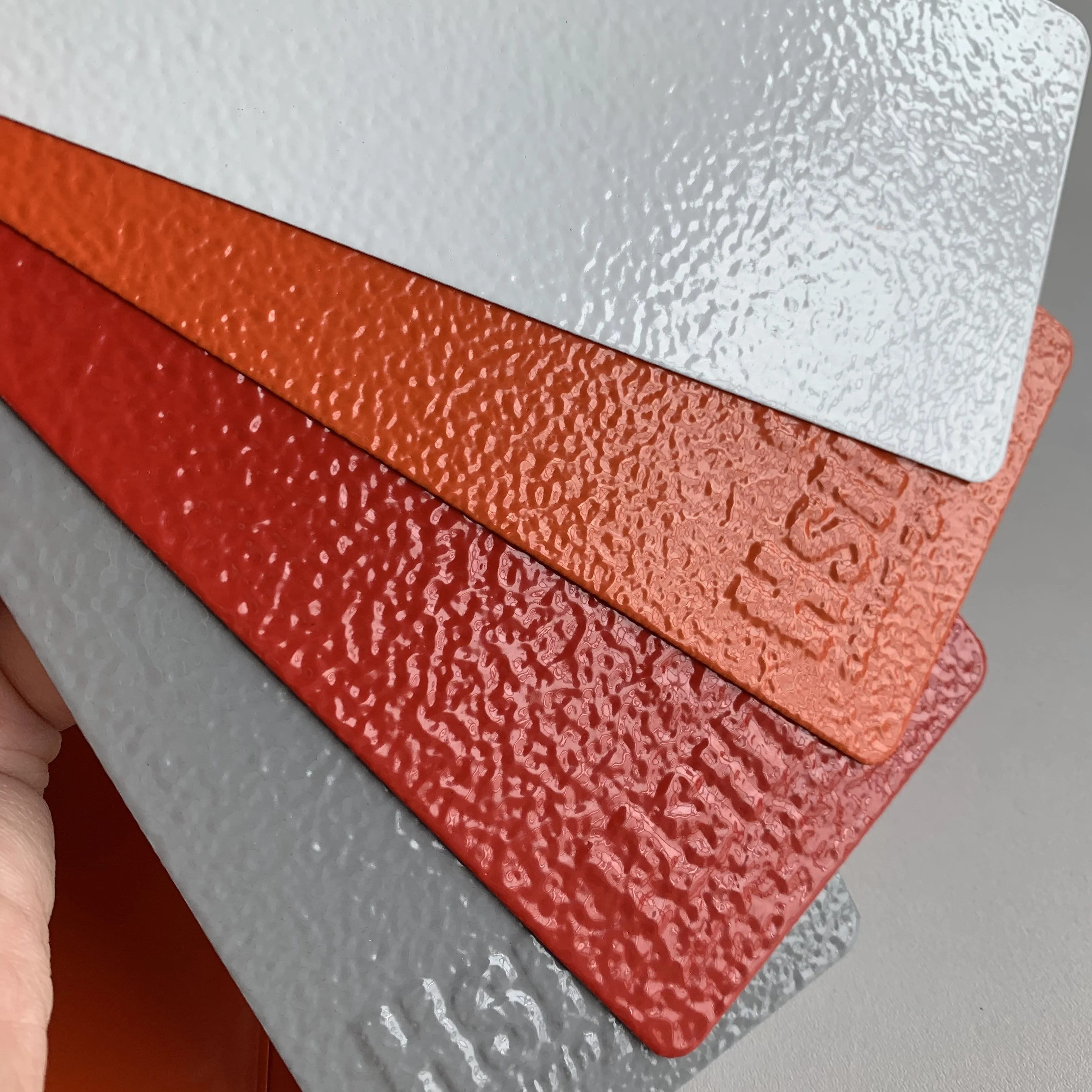 Wrinkle Texture Polyester Powder Coating for Electrical Cabinet , RAL9005 Moire Powder Paint details