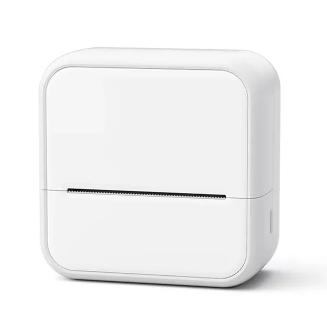 White Mini Portable Thermal Transfer Label Printer Wireless Interface Plastic Pocket Sticker Label in Stock for Sale
