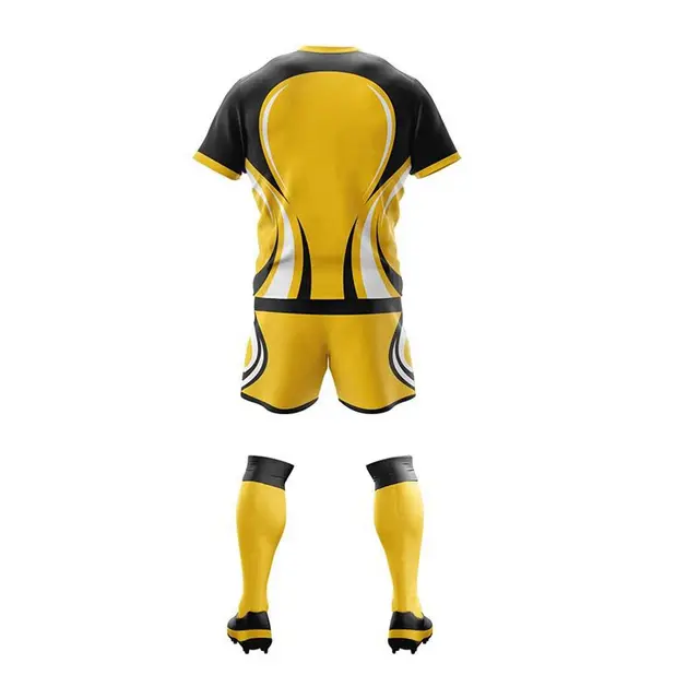 China Guangzhou Supplier Wholesales Hot Selling Sublimation High Quality Breathable Rugby Union Sports Wear for Men