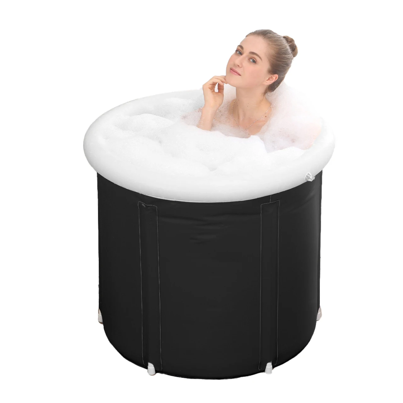 75*75 см портативный раскладной спа-надувной бочонок для ледяной ванны горячая ванна взрослых