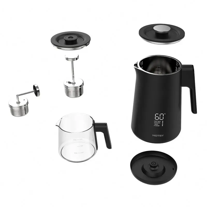 Hervidor Electrical Multipurpose Kettel Wasserkocher Design 500W Electric Teapot Boiler 220V Watercooker Glass Thermal Kettle