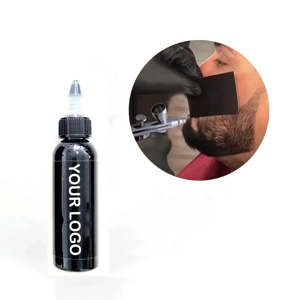 Top Quality Enhancement Color Black Hair Enhancer For Beard & Lineup Water Resistant Hairline