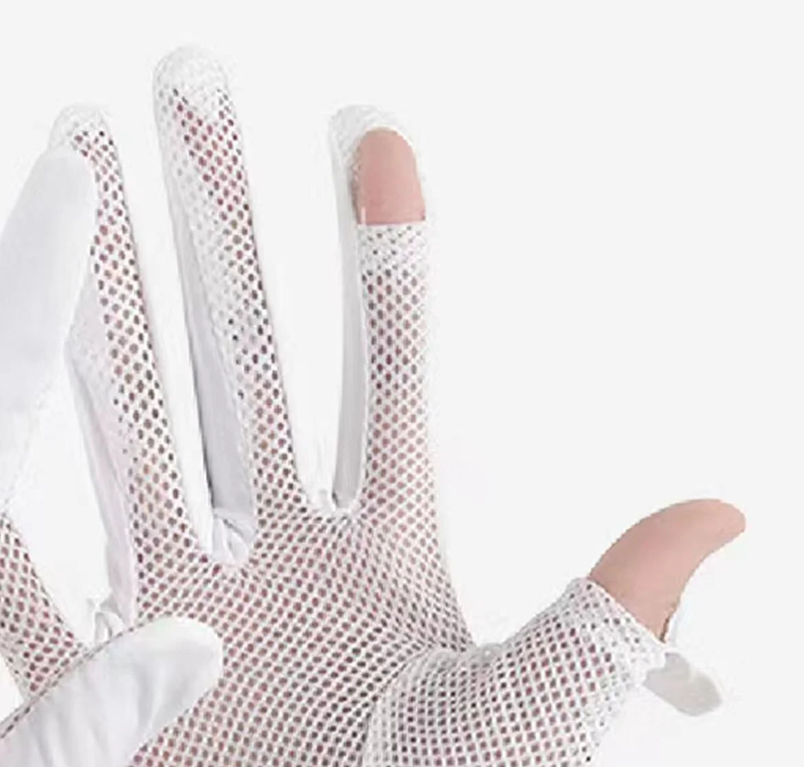 Wholesale Antisunburn Uv Protection Breathable Driving Ice Silk Gloves