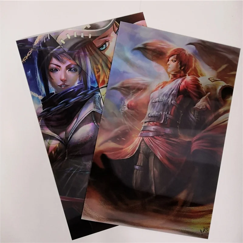 Экологически чистый индивидуальный 3d постер, печать, 3d Сексуальный Обнаженный постер, печать для украшения