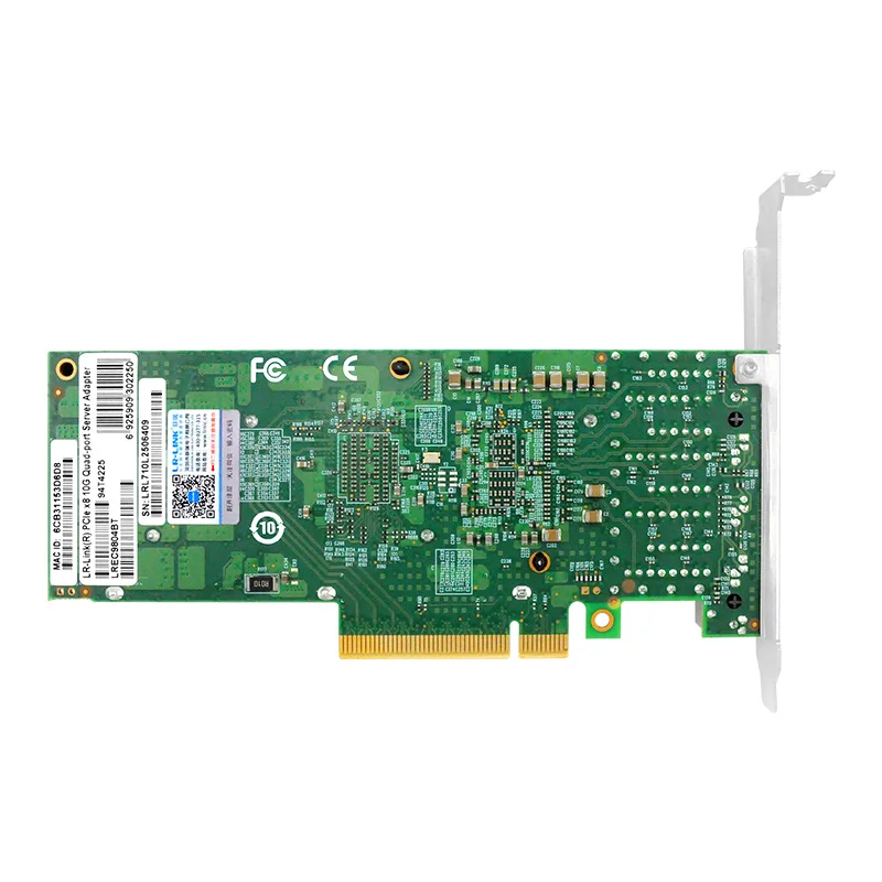 Intel X710-T4 10gbe Quad-Port Copper Adapter - LR-LINK