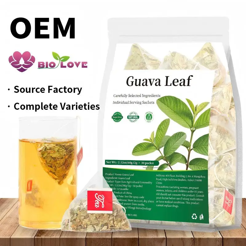 Lotustoday Organic Guava Leaf Tea – 200 Tea Bags, Detox & Weight Loss Herbal Blend, Caffeine Free